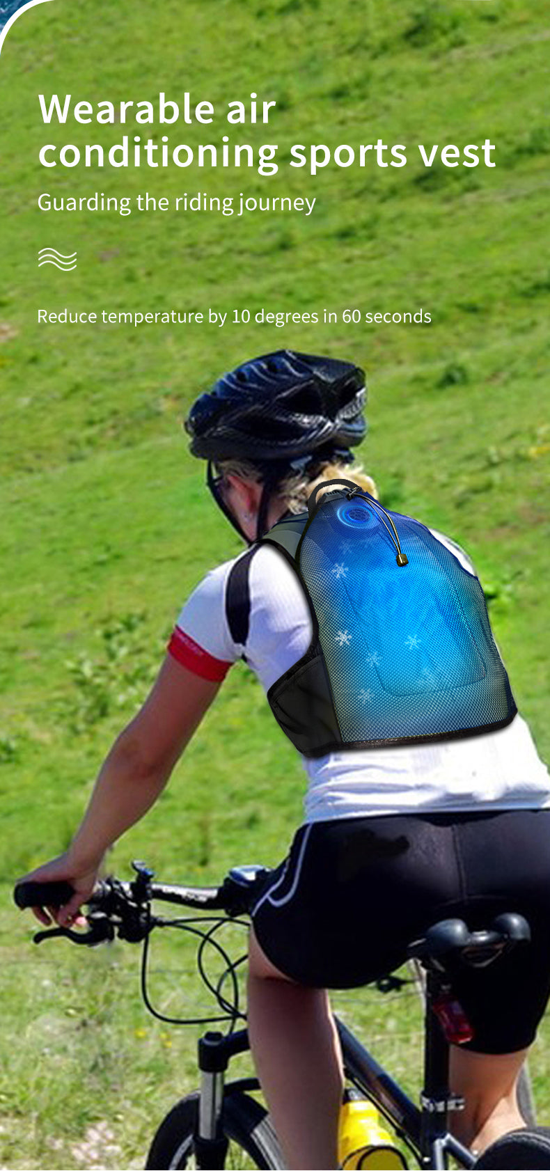 Gilet de sport rafraîchissant et climatisé pour homme SenmiCool | SM001
