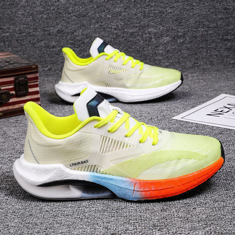 Baskets légères et rembourrées pour hommes, chaussures de course à pied, de sport, élastiques | W2303