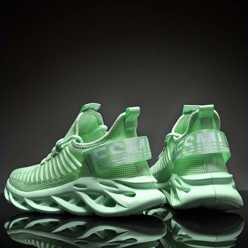 Baskets de marche en tricot respirantes Chaussures de sport légères Baskets de sport basses confortables | G101