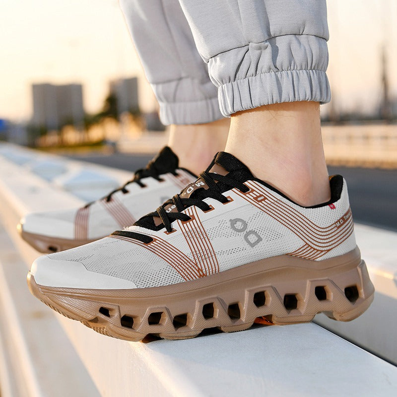 Baskets à lacets haute technologie pour hommes, chaussures de sport respirantes à semelle absorbant les chocs, chaussures de course de haute qualité | 9916