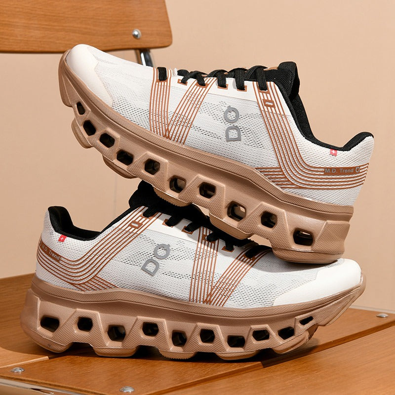 Baskets à lacets haute technologie pour hommes, chaussures de sport respirantes à semelle absorbant les chocs, chaussures de course de haute qualité | 9916