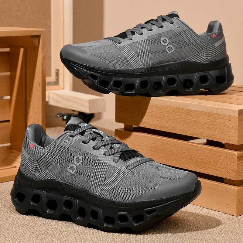Baskets à lacets haute technologie pour hommes, chaussures de sport respirantes à semelle absorbant les chocs, chaussures de course de haute qualité | 9916