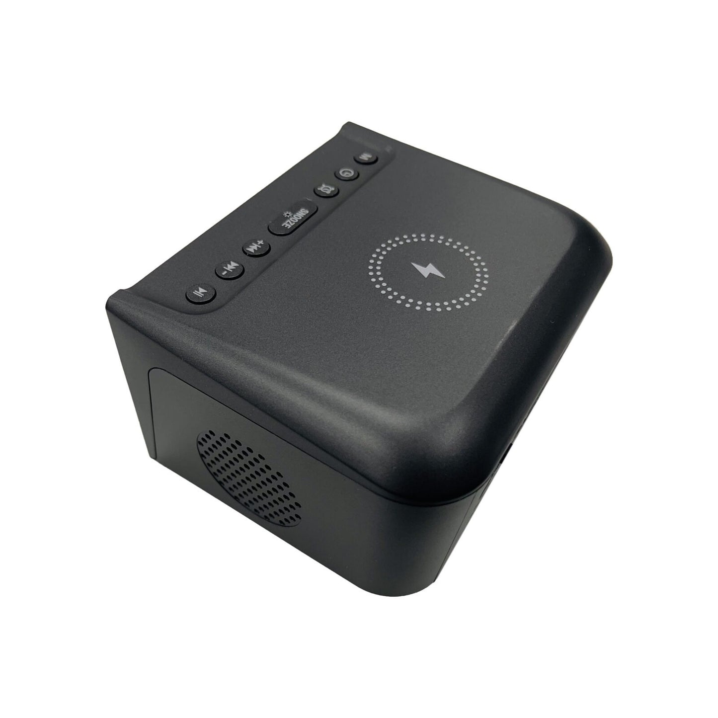 Sveglia con schermo grande e ricarica wireless da 15 W, altoparlante portatile Bluetooth | 2023
