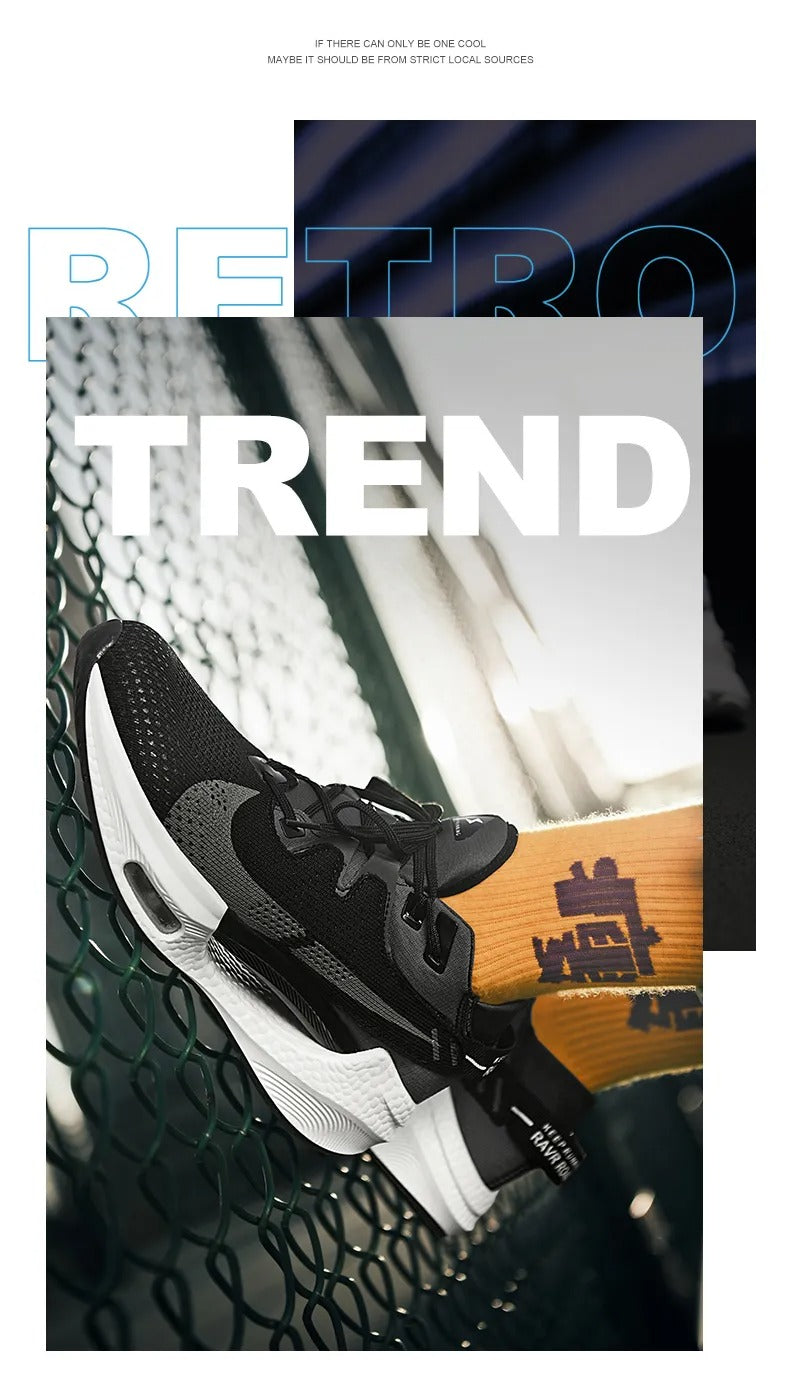 Chaussures de course respirantes et confortables pour l'extérieur | Baskets de sport décontractées | 9000