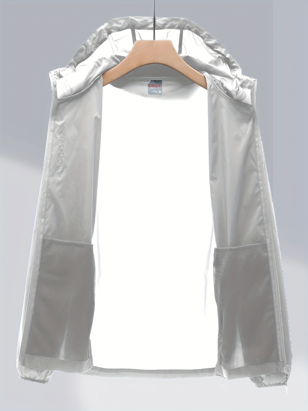 Men's UPF 50+ Sun Hoodie – Lightweight Zip-Up w/ Pockets | Moisture-Wicking & Breathable | 2208