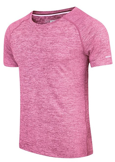 Uomo manica corta asciugatura rapida atletica palestra attiva T-shirt traspirante Top | 6098