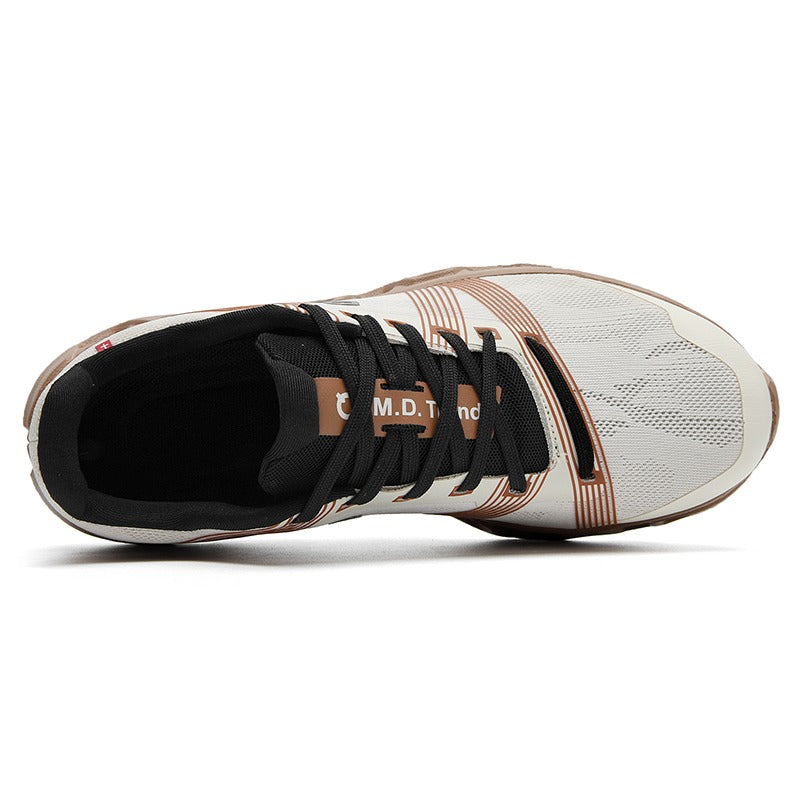 Baskets à lacets haute technologie pour hommes, chaussures de sport respirantes à semelle absorbant les chocs, chaussures de course de haute qualité | 9916
