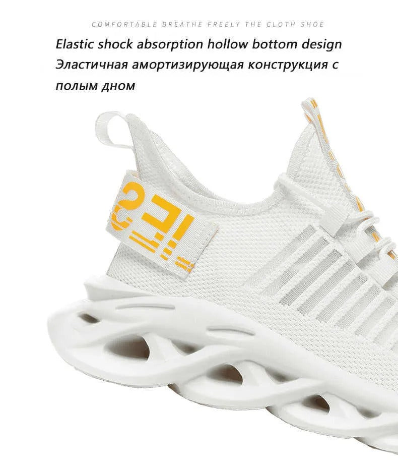 Baskets de marche en tricot respirantes Chaussures de sport légères Baskets de sport basses confortables | G101