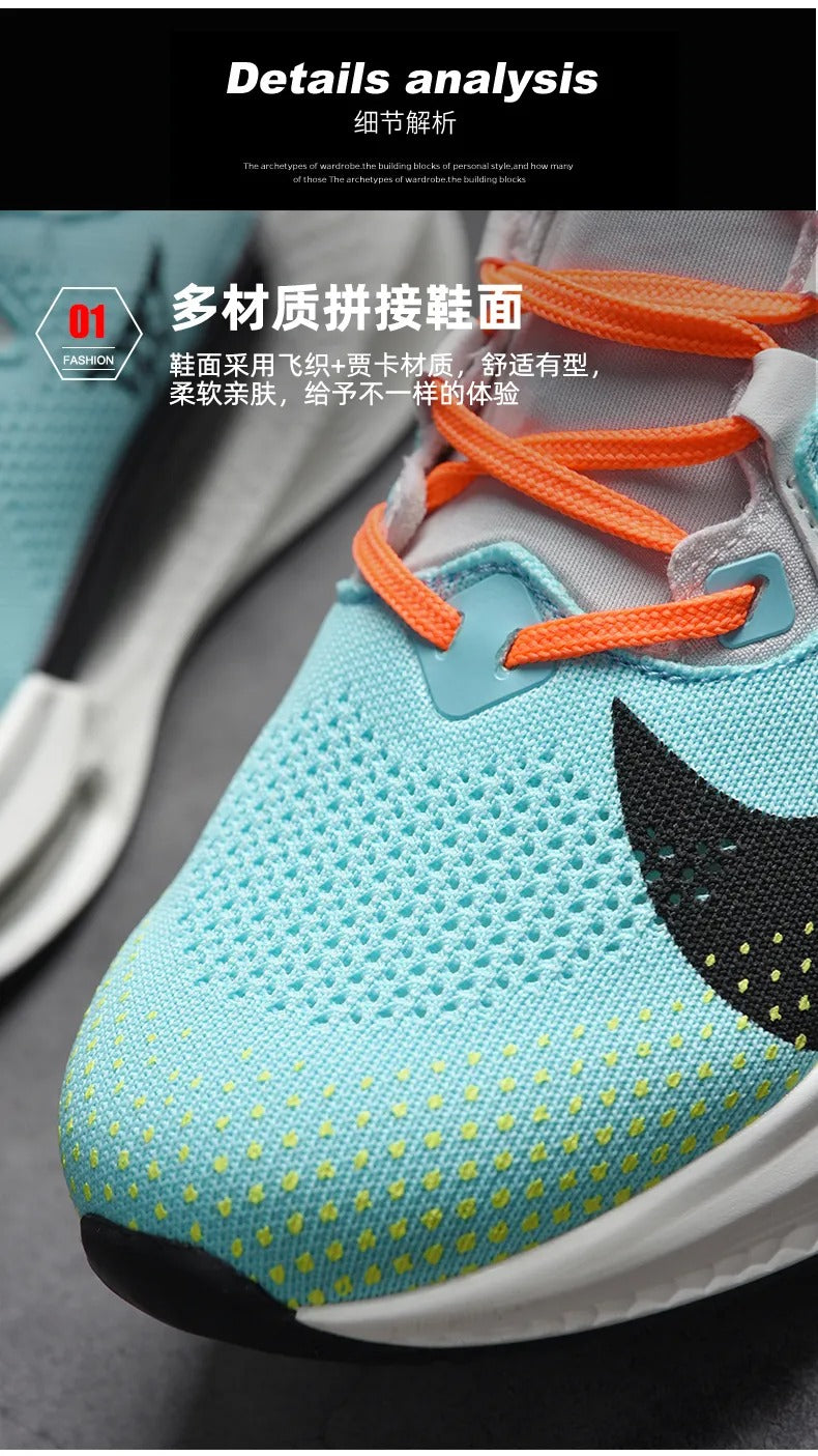 Chaussures de course respirantes et confortables pour l'extérieur | Baskets de sport décontractées | 9000