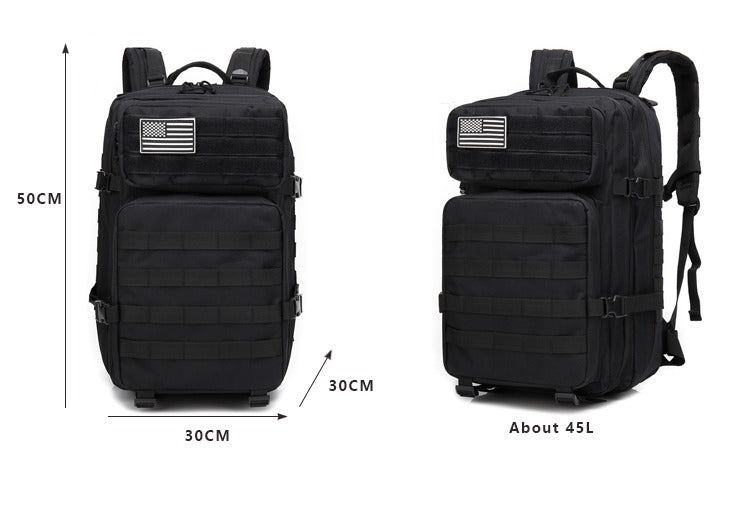 Nouveau sac Molle portable tendance 45L, bagage de voyage en montagne, sac à dos tactique Oxford |