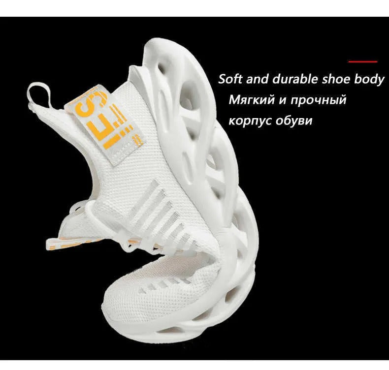 Baskets de marche en tricot respirantes Chaussures de sport légères Baskets de sport basses confortables | G101