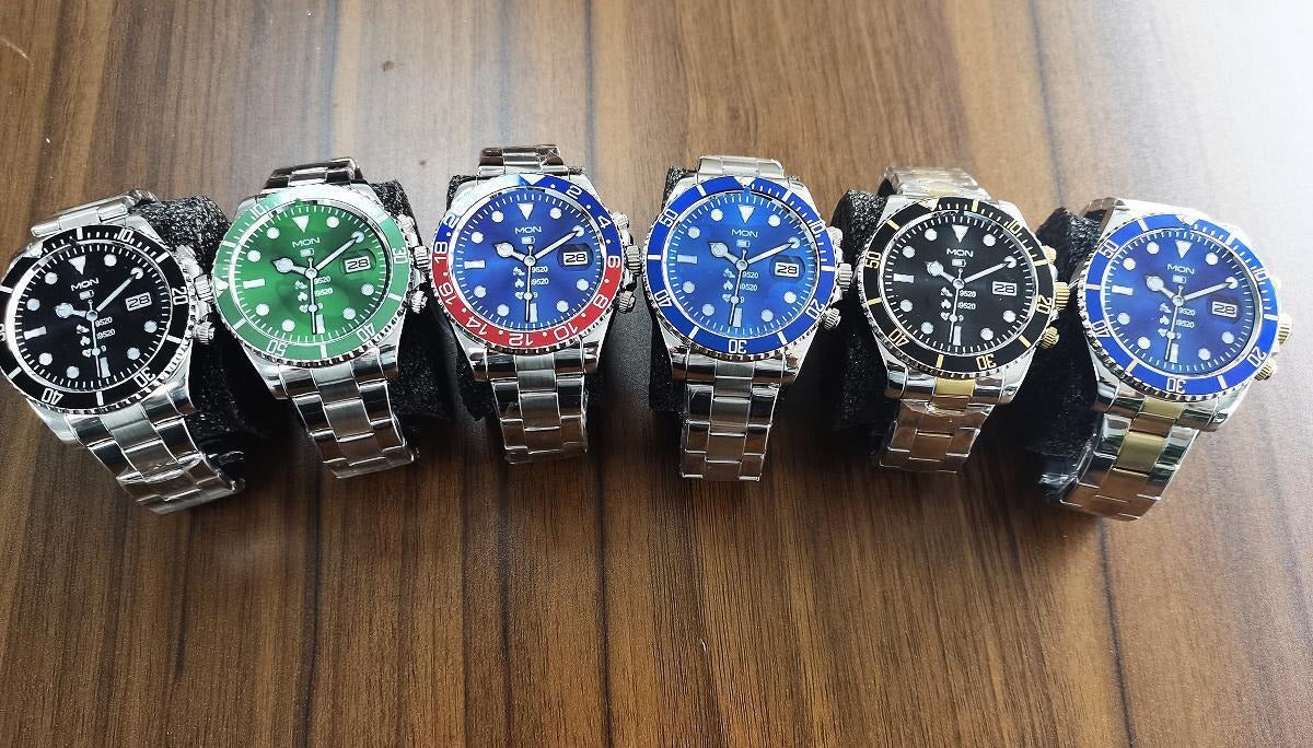 Montre connectée pour homme avec bracelet en acier et appels BT, style Rolex, pour le sport et les affaires | AW-12