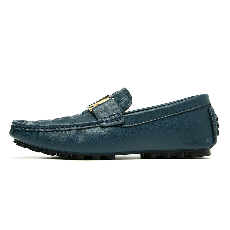 Scarpe in vera pelle di alta qualità, mocassini casual da infilare, scarpe in pelle | H9901