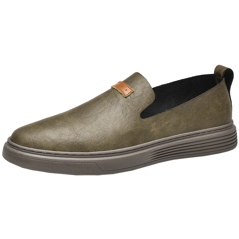 Scarpe da guida in pelle da uomo alla moda Scarpe casual in pelle Mocassini slip-on | 23004