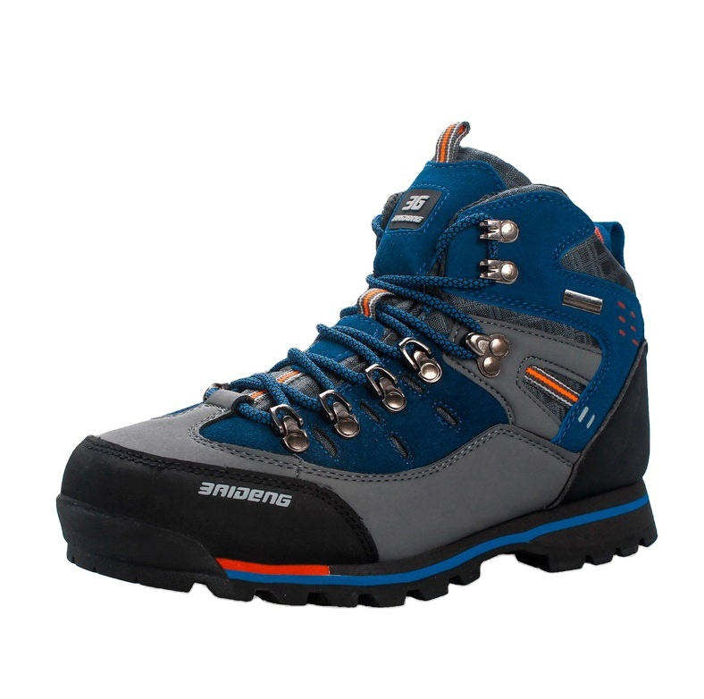 Scarponi da trekking di alta qualità, antiscivolo, traspiranti, con lacci, alti, per arrampicata all'aperto, trekking | 8037
