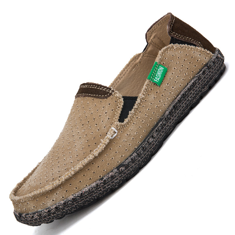 Men’s Plus Size Mesh Sneakers – Lightweight, Slip-On Outdoor Casual Shoes | 8808