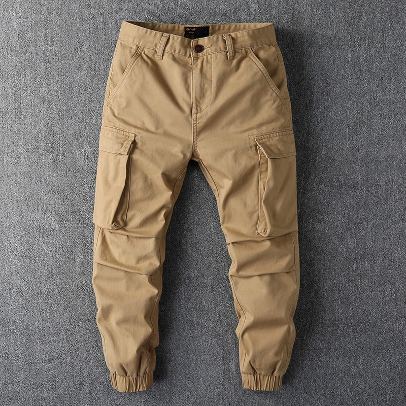 High-Quality Men's Casual Camouflage Pants Loose & Wear-Resistant Trousers | 211
