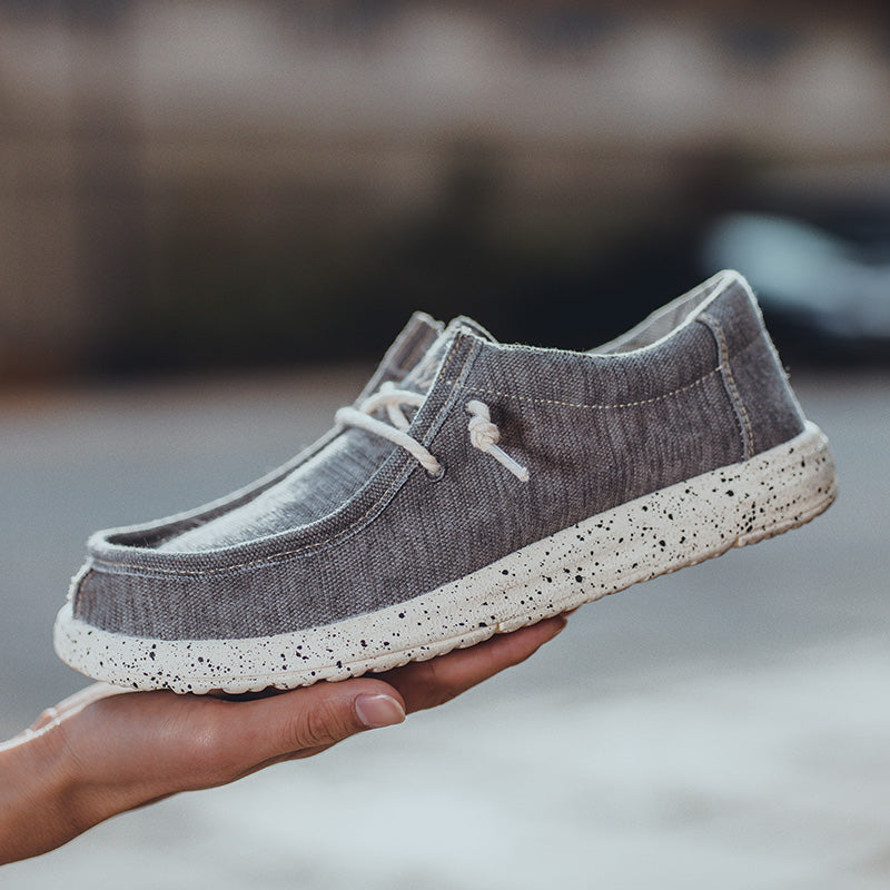 Men's Casual Canvas Shoes – DUDE Style, Slip-Resistant Sneakers for Everyday Wear | 8802
