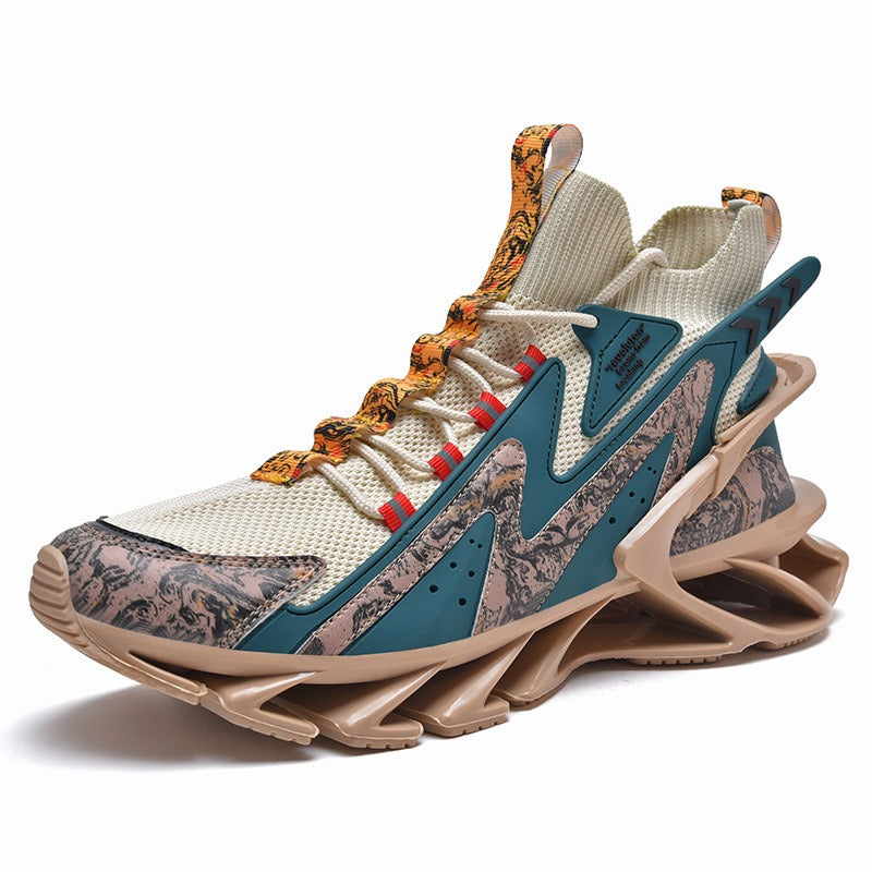 Men's Lightweight Running Sneakers Fashion Casual Flying Woven Trainers Blade Sports Shoes | 1236