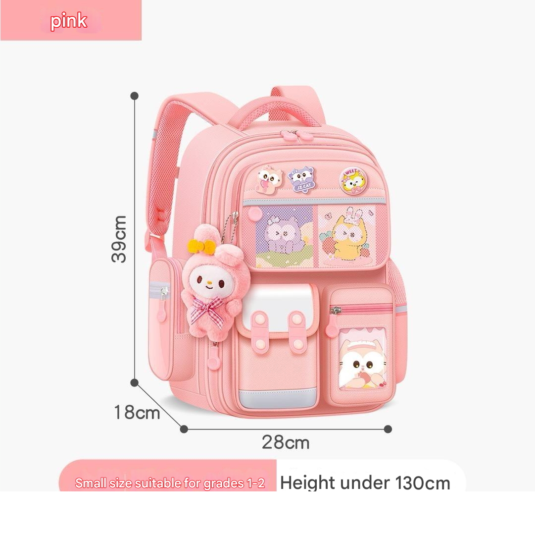 Kulomi Kids’ School Backpack – Lightweight, Ergonomic & Spine-Support Design for Children | 1-602