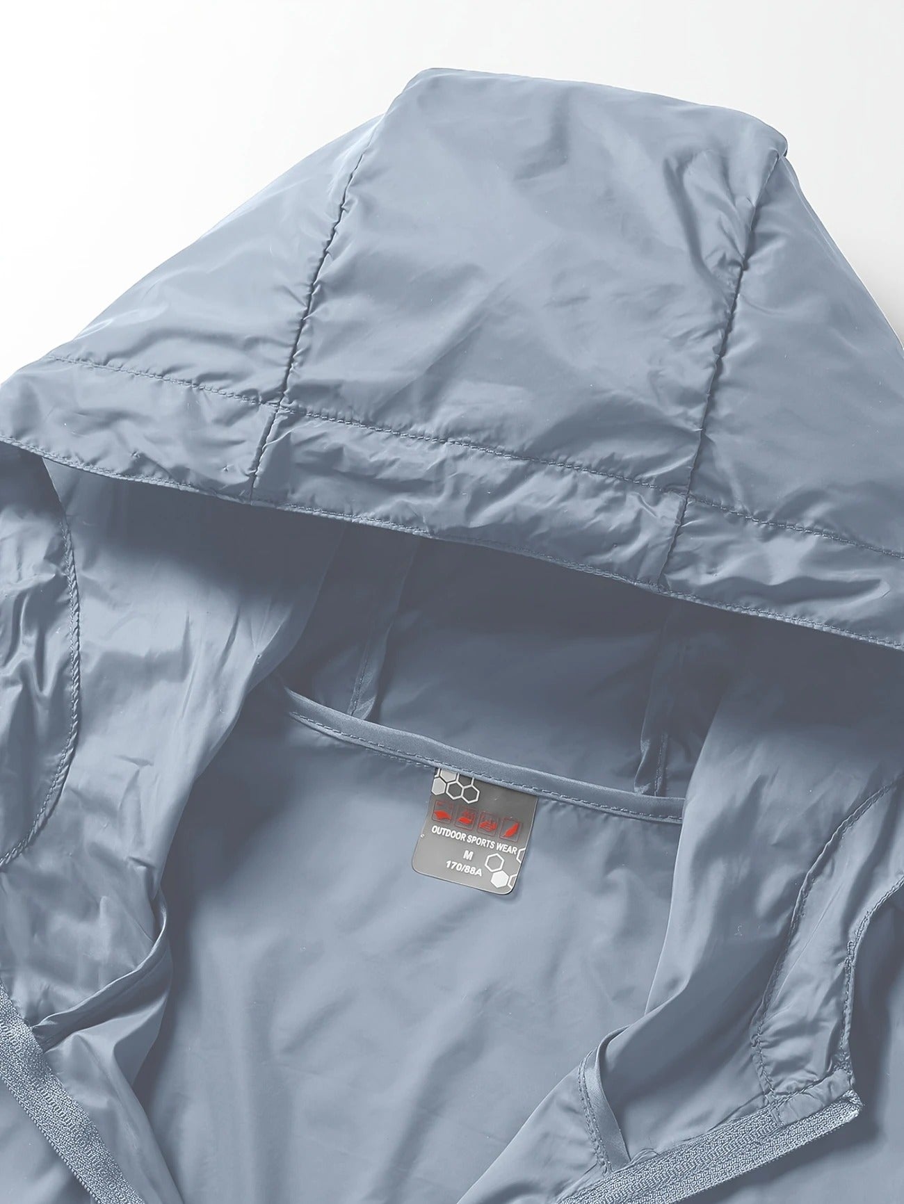 Men's UPF 50+ Sun Hoodie – Lightweight Zip-Up w/ Pockets | Moisture-Wicking & Breathable | 2208
