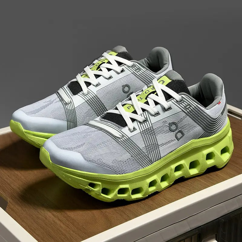 Baskets à lacets haute technologie pour hommes, chaussures de sport respirantes à semelle absorbant les chocs, chaussures de course de haute qualité | 9916