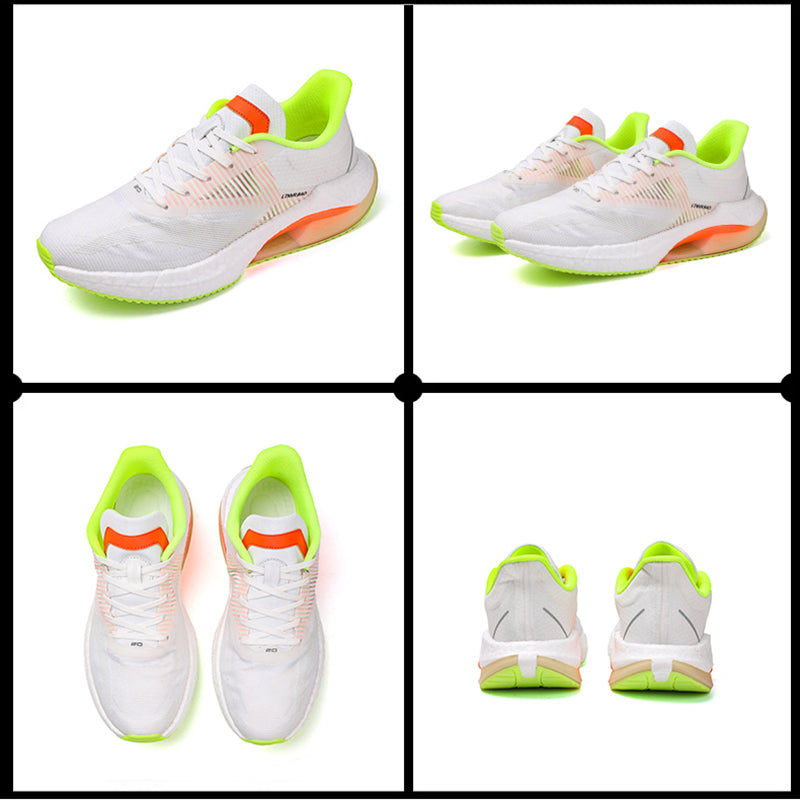 Baskets légères et rembourrées pour hommes, chaussures de course à pied, de sport, élastiques | W2303