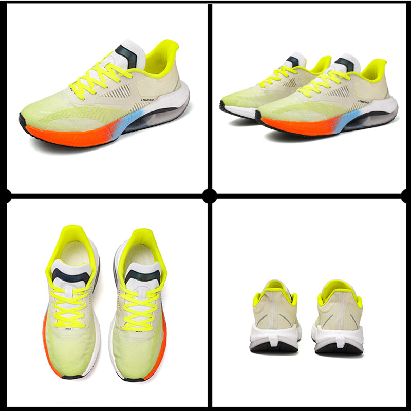 Baskets légères et rembourrées pour hommes, chaussures de course à pied, de sport, élastiques | W2303