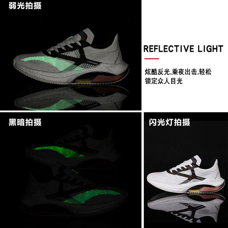 Baskets légères et rembourrées pour hommes, chaussures de course à pied, de sport, élastiques | W2303