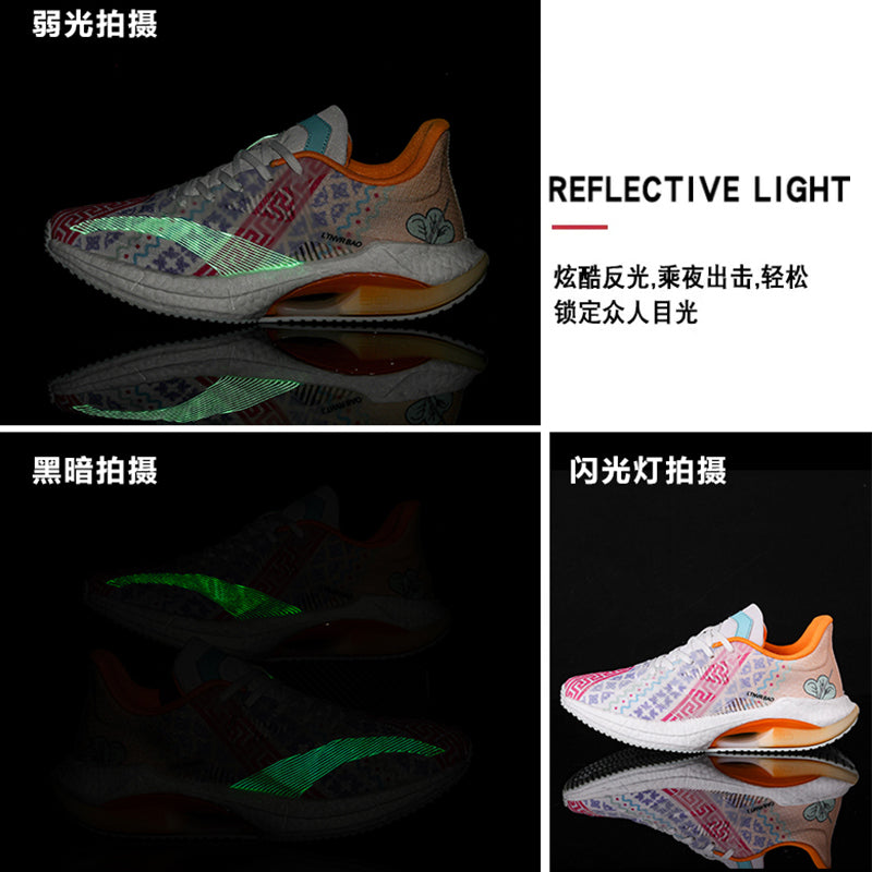 Baskets légères et rembourrées pour hommes, chaussures de course à pied, de sport, élastiques | W2303