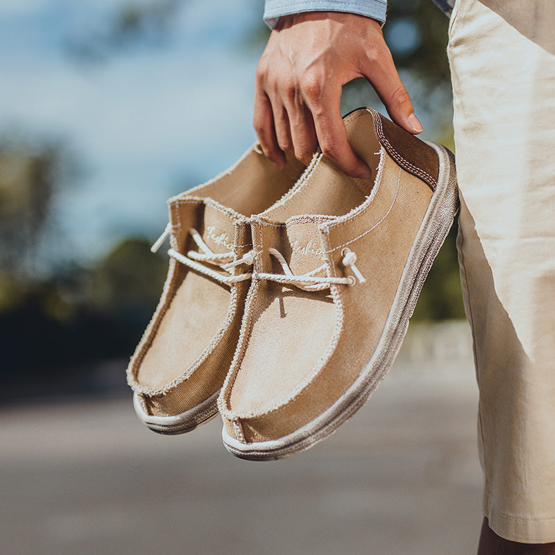 Men’s Breathable Lace-Up Summer Sneakers | Lightweight Low-Top Casual Shoes | 8803