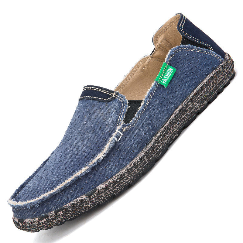 Men’s Plus Size Mesh Sneakers – Lightweight, Slip-On Outdoor Casual Shoes | 8808