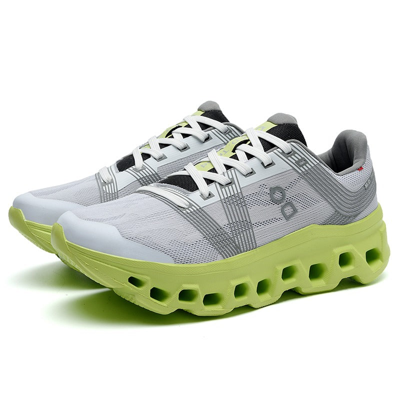 Baskets à lacets haute technologie pour hommes, chaussures de sport respirantes à semelle absorbant les chocs, chaussures de course de haute qualité | 9916