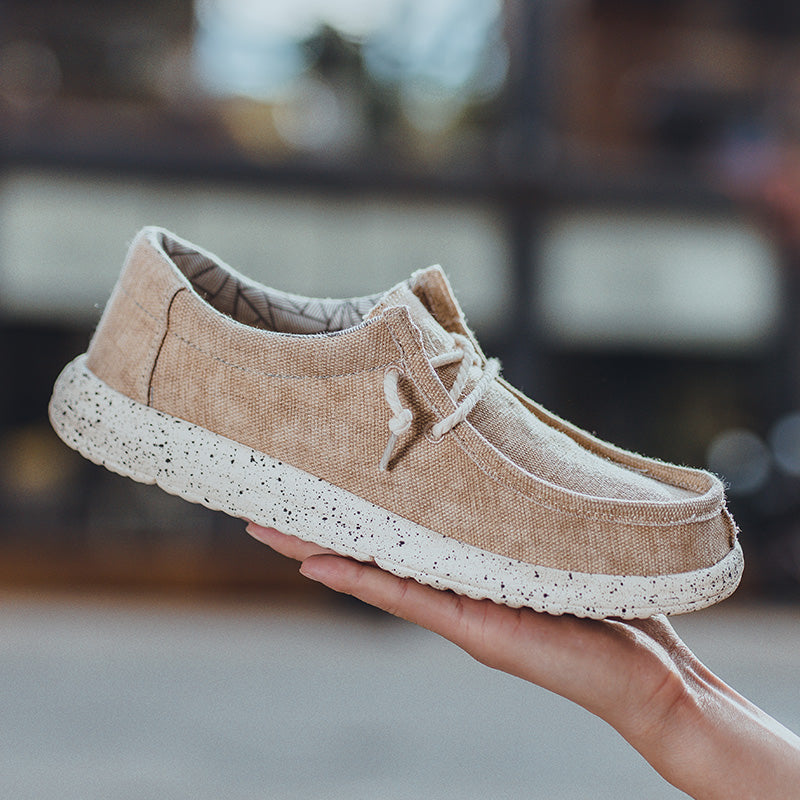 Men's Casual Canvas Shoes – DUDE Style, Slip-Resistant Sneakers for Everyday Wear | 8802