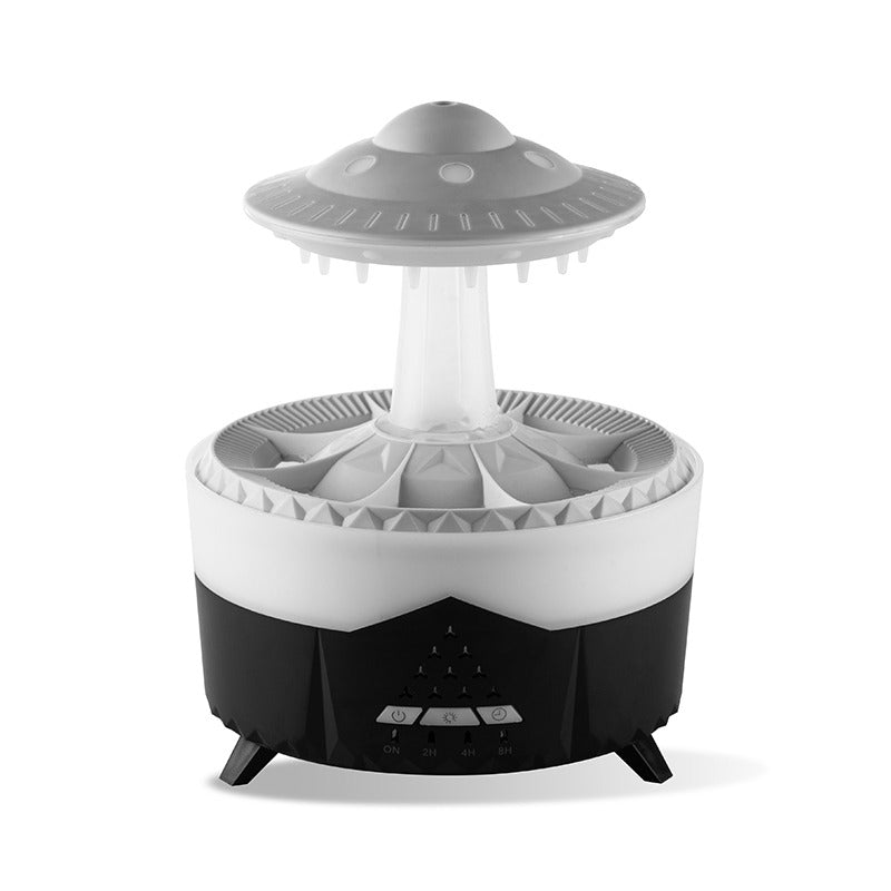 Telecomando Raindrop Cloud Umidificatore 7 colori LED Lampada UFO Diffusori di aromi | X01