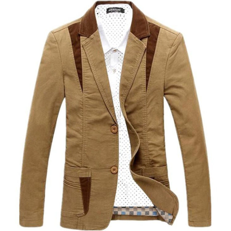 Blazer décontracté pour homme, manteau surdimensionné, mode, manches longues, coupe slim, veste de costume | 8012