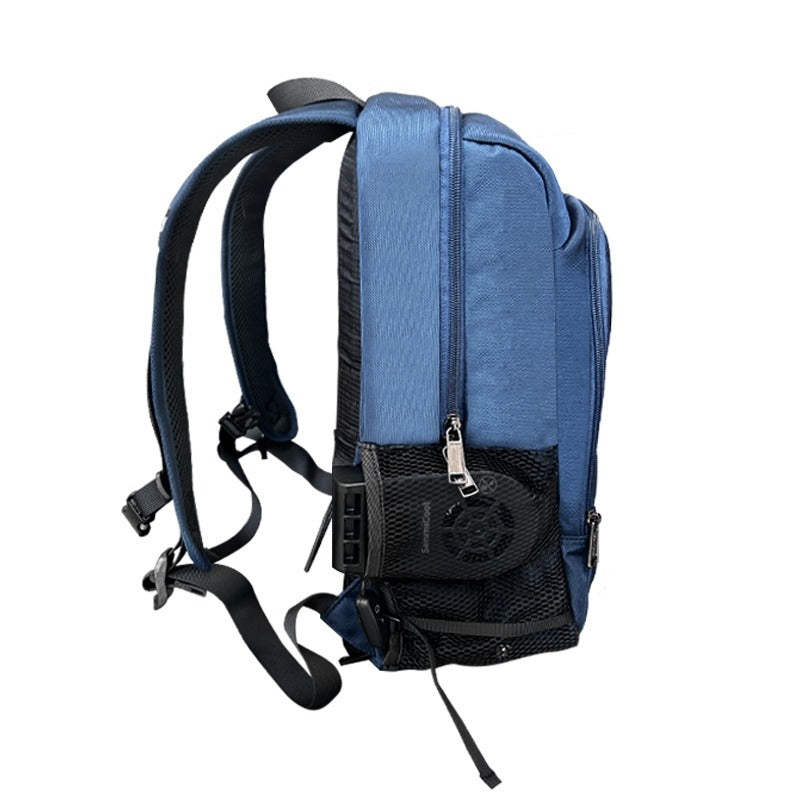 Zaino estivo SenmiCool da 30 litri per esterni con mini ventilatore per aria condizionata a semiconduttore per escursioni, pellegrinaggio musulmano, viaggio Hajj Umrah e borsa per alpinismo