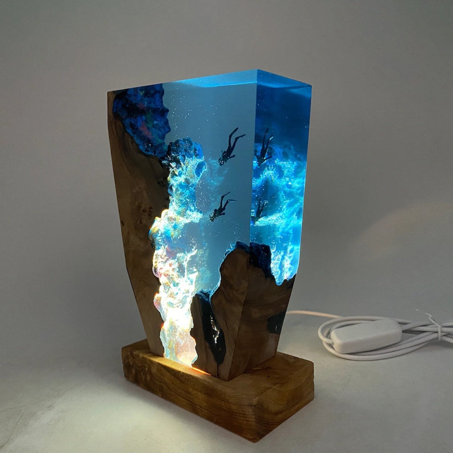 Home Décor Modern3D Led Night Lights Table Lamp For Home Decoration | 06-1