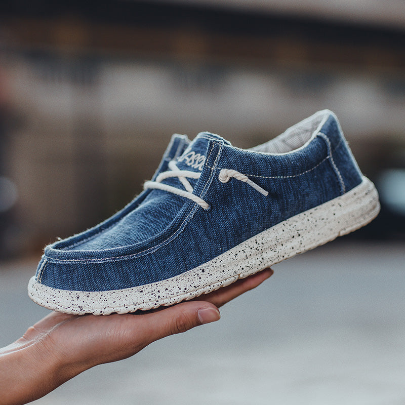 Men's Casual Canvas Shoes – DUDE Style, Slip-Resistant Sneakers for Everyday Wear | 8802
