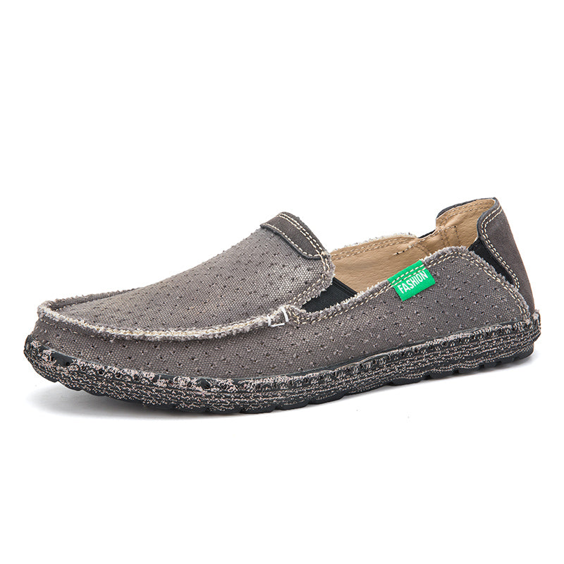 Men’s Plus Size Mesh Sneakers – Lightweight, Slip-On Outdoor Casual Shoes | 8808