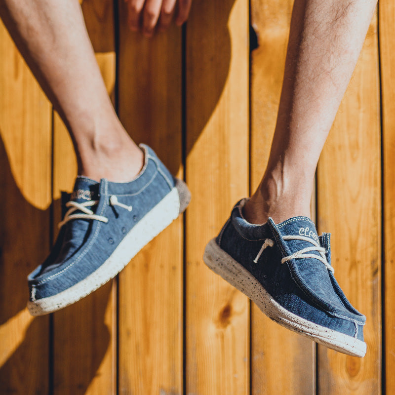 Men's Casual Canvas Shoes – DUDE Style, Slip-Resistant Sneakers for Everyday Wear | 8802