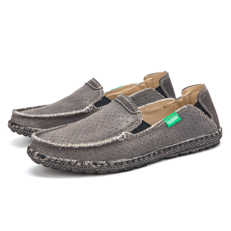 Men’s Plus Size Mesh Sneakers – Lightweight, Slip-On Outdoor Casual Shoes | 8808