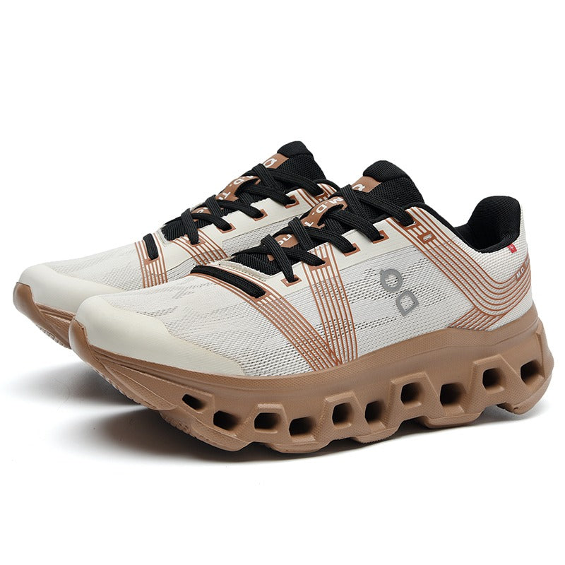 Baskets à lacets haute technologie pour hommes, chaussures de sport respirantes à semelle absorbant les chocs, chaussures de course de haute qualité | 9916