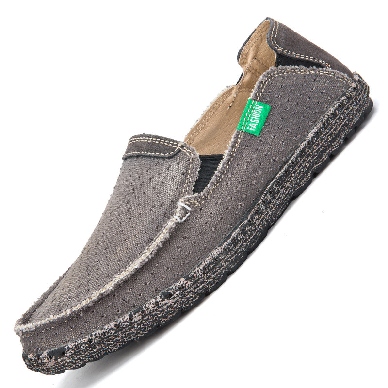 Men’s Plus Size Mesh Sneakers – Lightweight, Slip-On Outdoor Casual Shoes | 8808