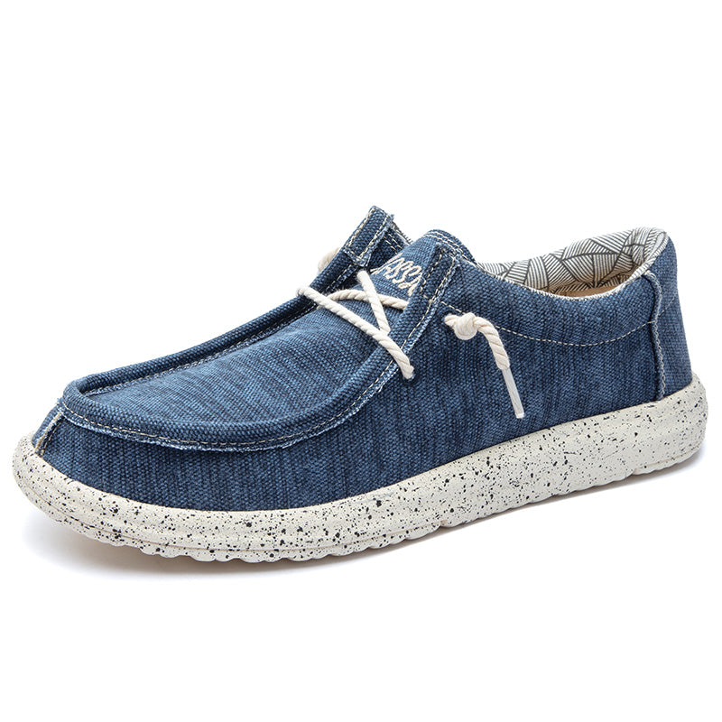 Men's Casual Canvas Shoes – DUDE Style, Slip-Resistant Sneakers for Everyday Wear | 8802