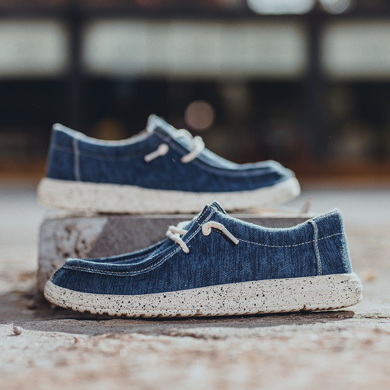Men's Casual Canvas Shoes – DUDE Style, Slip-Resistant Sneakers for Everyday Wear | 8802