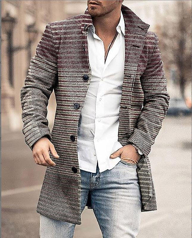 Cappotto invernale in lana da uomo di alta qualità, bellissimo nuovo design | K5