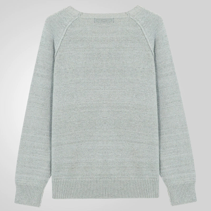 Men’s Solid Color Long-Sleeve Pullover Sweater Thin, Lightweight Base Layer | SY0140