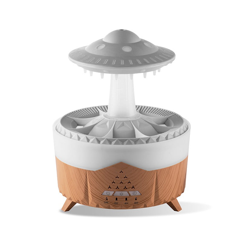Telecomando Raindrop Cloud Umidificatore 7 colori LED Lampada UFO Diffusori di aromi | X01