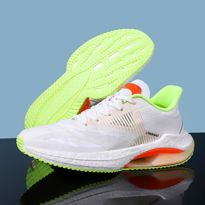 Baskets légères et rembourrées pour hommes, chaussures de course à pied, de sport, élastiques | W2303